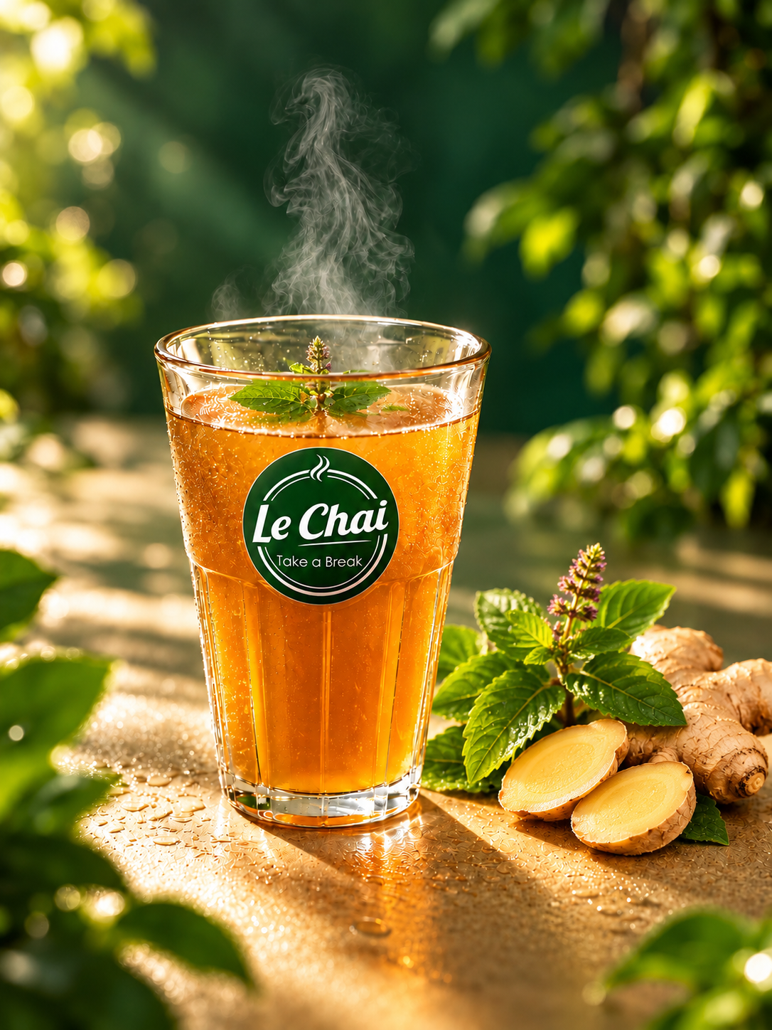 Tulsi Ginger